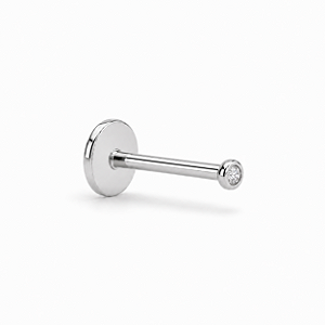 PIERCING DE TITANIO CRAVAÇÃO INGLESA ASTE GRANDE
