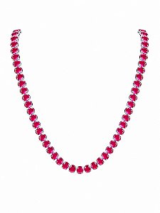RIVIERA PEDRAS OVAIS- COR ROSA PINK