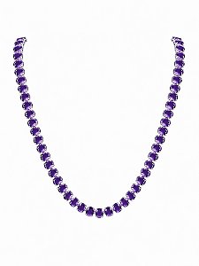 RIVIERA PEDRAS OVAIS- COR ROXO