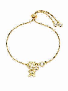 pulseira menino gold