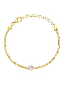 Pulseira malha ponto de luz
