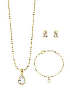 Conjunto infantil gota cristal