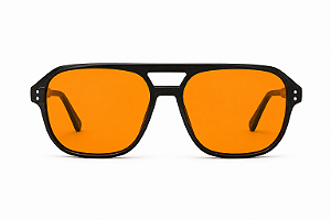 OCULOS AVIADOR LENTE LARANJA