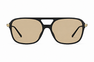 OCULOS AVIADOR MARROM CLARO
