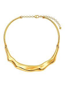 CHOKER ARO ONDULADO GOLD