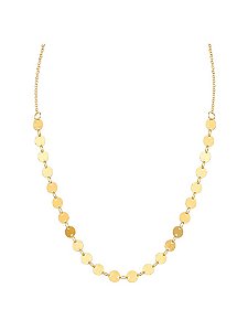 CHOKER PLACAS LISAS