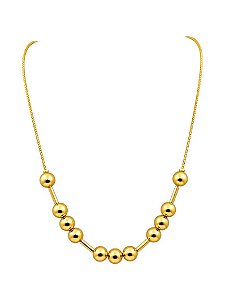 CHOKER ESFERA E TUBO LISA