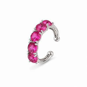 Piercing Design Cristais - pink