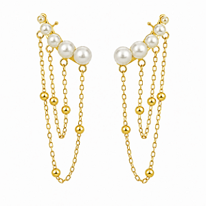 EAR CUFF PEROLA GOLD