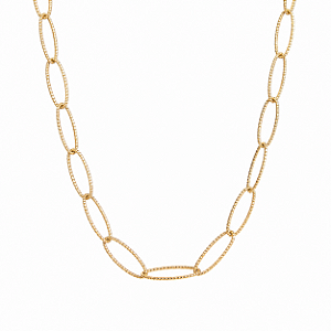 COLAR ELOS OVAIS GOLD