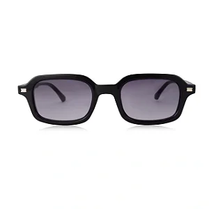 Óculos de Sol Masculino Quadrado Volt Preto com Lente Degradê Preto