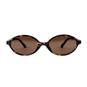 Óculos de Sol Oval Feminino Siena Tartaruga
