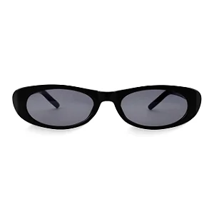 Óculos de Sol Oval Feminino Amalfi Preto