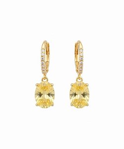 ARGOLINHA GOLD CITRINO