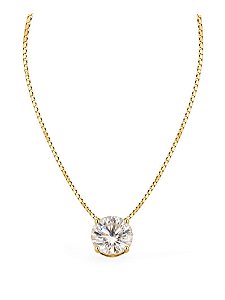 COLAR PONTO DE LUZ M GOLD