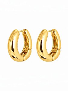 ARGOLA LISA OVAL GOLD