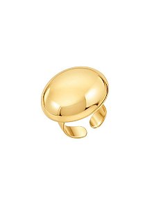 Anel botton Liso gold