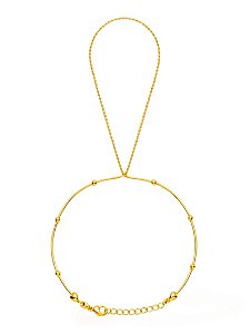 HAND CHAIN ESFERA LISA GOLD