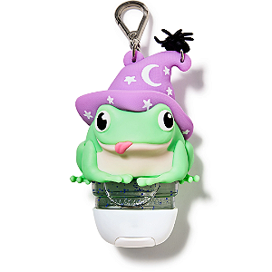 Suporte para Higienizador Bath and Body Works " PocketBac Holder " Magical Frog