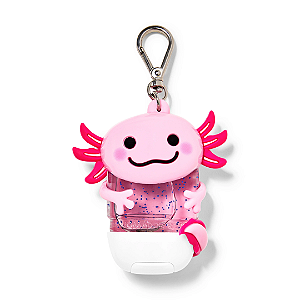 Suporte para Higienizador Bath and Body Works " PocketBac Holder " Pink Axolotl