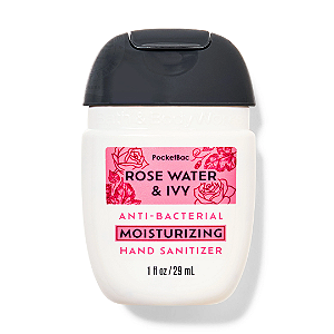 Higienizador de Mãos Hidratante Bath and Body Works Rose Water & Ivy