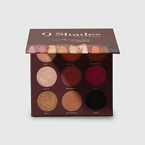 Paleta de Sombras Mariana Saad By Océane 9 Shades (Próx ao (Próx ao vencimento 06/02/2026)
