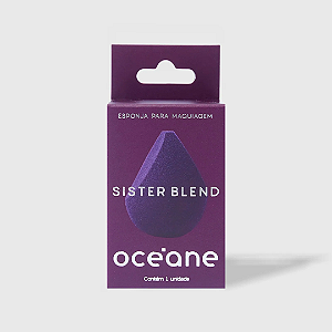 Esponja de Maquiagem Océane Purple Sister Blend | Cor: Roxa