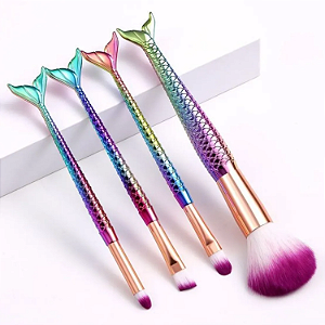 Kit C/4 Pincéis Sereia | Sortido