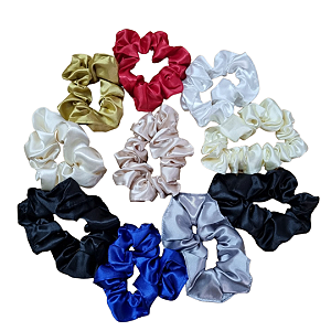 Scrunchie de Cetim | Sortido