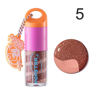 Gloss Labial RubyRose Party Time Popstar | Cor: Deja Vu