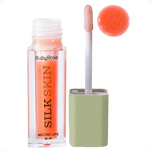 Lip Oil RubyRose Silk Skin Nectar Lips | Cor: Deep Ruby