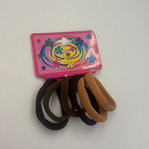 Gominha de Cabelo Marrom