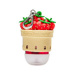 Suporte para Higienizador Bath and Body Works "PocketBac Holder" Berry Basket