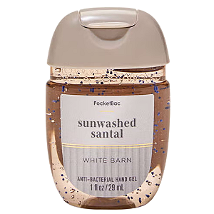 Higienizador de Mãos Bath and Body Works Sunwashed Santal