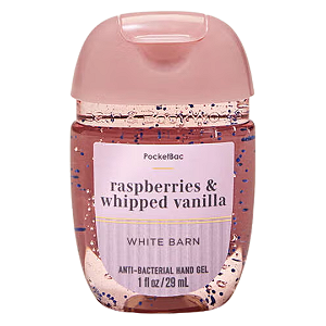 Higienizador de Mãos Bath and Body Works Raspberries & Whipped Vanilla