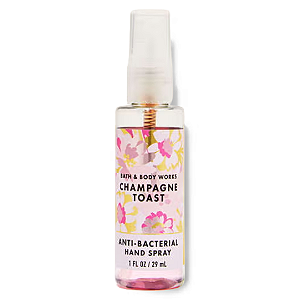 Higienizador de Mãos em Spray Bath and Body Works Champagne Toast