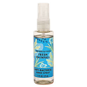 Higienizador de Mãos em Spray Bath and Body Works Fresh Rainfall