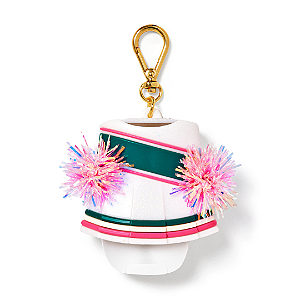 Suporte para Higienizador Bath and Body Works " PocketBac Holder " Cheerleading Uniform with Pompoms