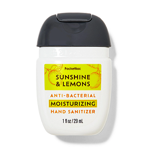Higienizador de Mãos Hidratante Bath and Body Works Sunshine & Lemons