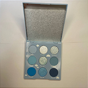 Paleta de Sombras Colourpop On Cloud Blue (1 Sombra com a quina quebrada, embalagem arranhada, sem caixa))
