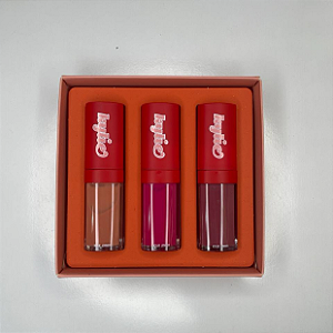 Kit Gloss Kylie Cosmetics Valentine's Lip Gloss Set (Sem caixa)