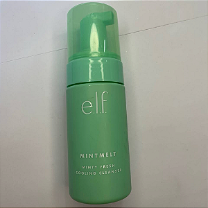 Espuma de Limpeza E.l.f Mintmelt 100ml (Sem caixa, embalagem com marcas)