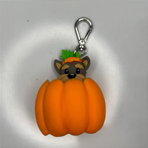Suporte para Higienizador Bath and Body Works " PocketBac Holder " Pop-up Pup Pumpkin (Quebrado por dentro)