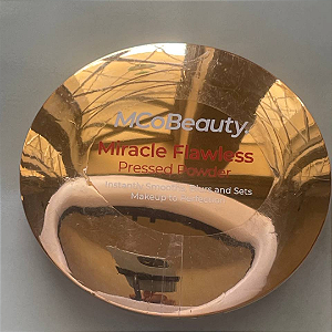 Pó Compacto McoBeauty Miracle Flawless 1 Natural Medium (Embalagem Arranhada)