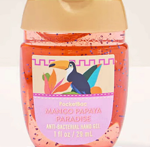 Higienizador de Mãos Bath and Body Works Mango Papaya Paradise