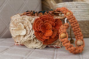 Bolsa Olivia Giargino - Laranja