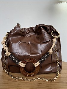 Bag Olivia Trecê - Marrom
