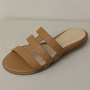 FLAT RASTEIRA CARAMELO - CORA