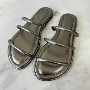 FLAT RASTEIRA TIRAS FINAS CHUMBO - CLASSIC