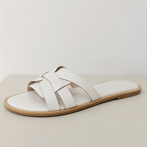FLAT RASTEIRA OFF WHITE - SUMMER